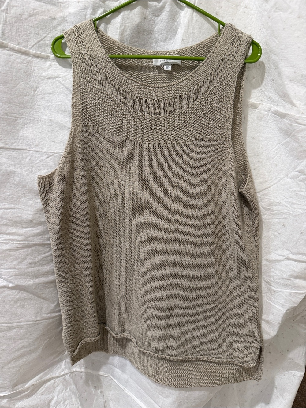 New Direction Summer “Sweater” Tank NWOT